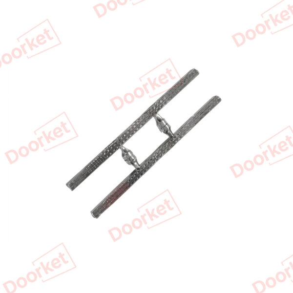 دستگیره شیشه نشکن وسط مات طرح دار وارداتی60CM
